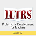 LETRS Teacher Training LETRS Teacher Training